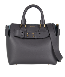 Small Belt Bag, Leather, Grey/Blue, CFPLCP1374, DB/S, 2*